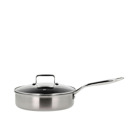 Morsø 79NORD Hybrid sauterpande med glaslåg Ø 24 cm