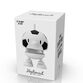 Hoptimist Sports Football Bumble figur hvid 7,6 cm
