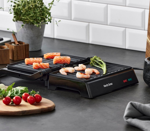 Nordic Sense mini paninigrill sort 1000 watt 