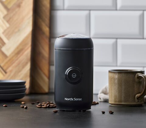 Nordic Sense kaffekværn sort H 17,4 cm
