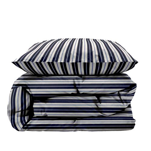 Södahl Flow sengesæt mørkeblå 140x200 cm