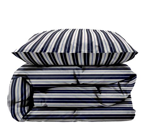 Södahl Flow sengesæt mørkeblå 140x200 cm