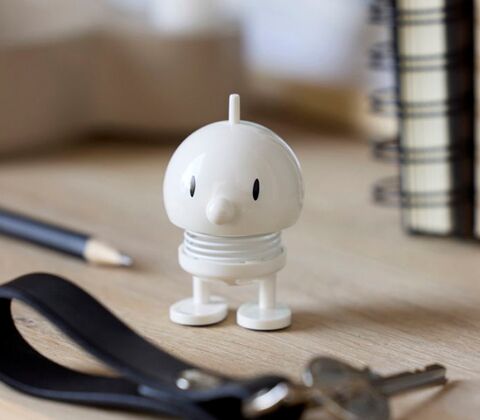 Hoptimist Bumble figur XS hvid H 5,8 cm