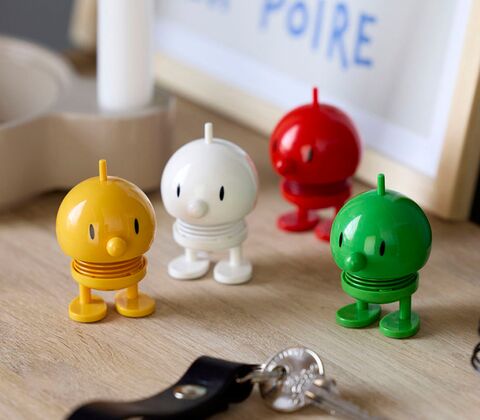 Hoptimist Bumble figur XS rød H 5,8 cm