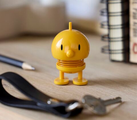Hoptimist Bumble figur XS gul H 5,8 cm