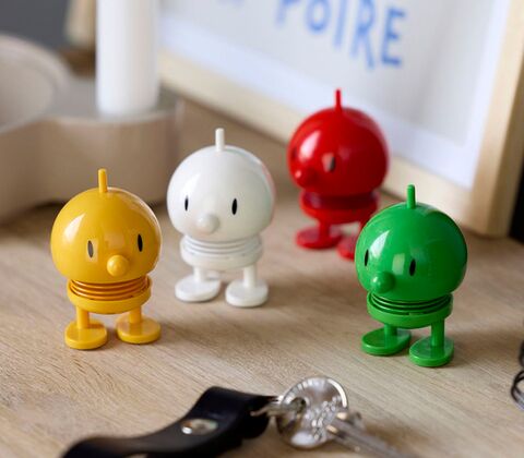 Hoptimist Bumble figur XS gul H 5,8 cm