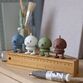 Hoptimist Soft Bumble figur XS choko H 5,9 cm