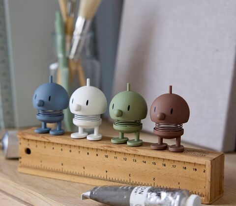 Hoptimist Soft Bumble figur XS choko H 5,9 cm
