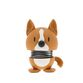 Hoptimist Corgi figur XS brun H 6 cm
