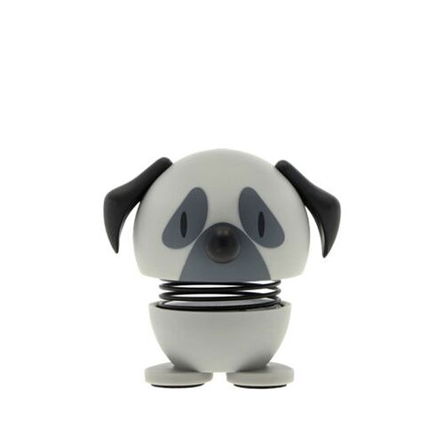 Hoptimist Mops figur XS grå H 4,9 cm