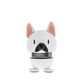 Hoptimist Fransk Bulldog figur XS hvid H 6 cm