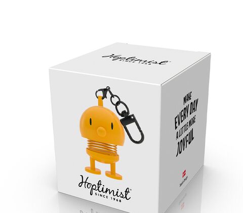 Hoptimist Bumble vedhæng gul H 5,9 cm