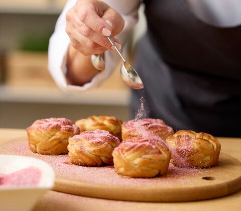 Blomsterbergs muffinform silikone latte 6 stk.