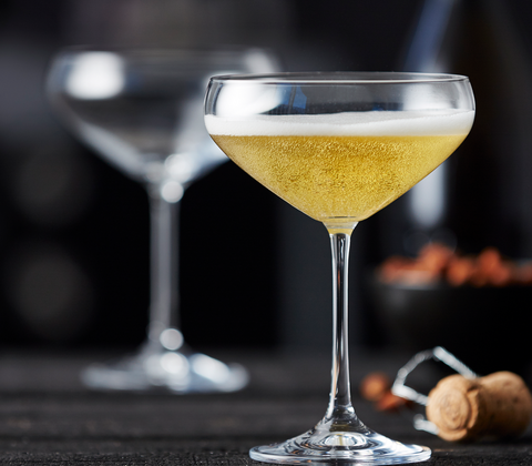 Lyngby Glas Juvel champagneskål 34 cl 4 stk