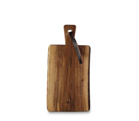 Skærebræt akacie træ 15x26 cm 
