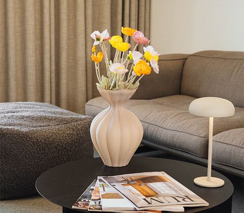 Nordis Fillipha vase latte 30,5 cm