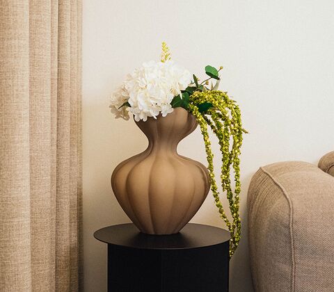 Nordis Freja vase mokka 32 cm 