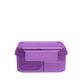 SNAXX madkasse med 3 rum 1,2 liter lilla
