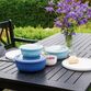 Scandinavian Collection Rillet skålesæt plast assorteret 4 stk