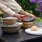 Scandinavian Collection Rillet skålesæt plast assorteret 4 stk
