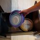 Scandinavian Collection Rillet skålesæt plast assorteret 4 stk