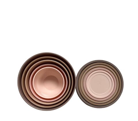Scandinavian Collection skålesæt med låg assorteret 5 dele