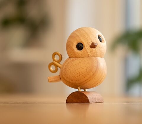 FableWood Nattergalen træfigur H8 cm