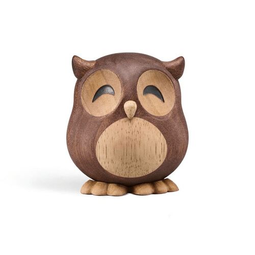 FableWood Villum den store ugle H 8 cm