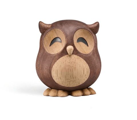 FableWood Villum den store ugle H 8 cm