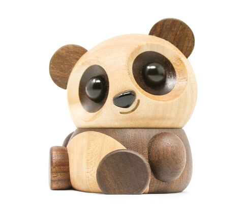FableWood Pom Pom den lille panda H 6 cm