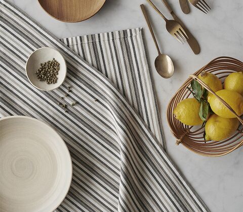 By Mogensen viskestykke small stripes