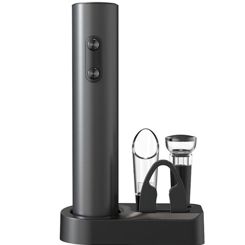 HouseByUs elektrisk proptrækkersæt sort 3 dele