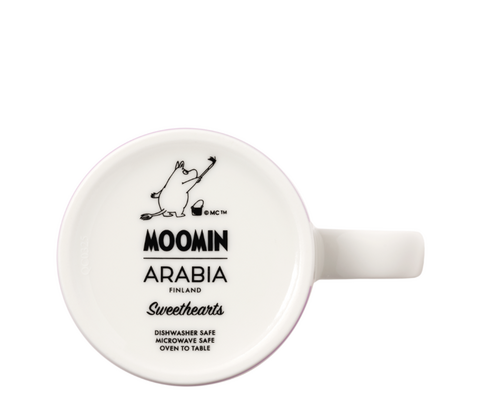 Moomin Arabia Omsorg lysegrøn krus 30 cl
