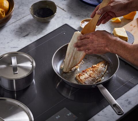 Fiskars All Steel stegepande keramisk belægning 28 cm