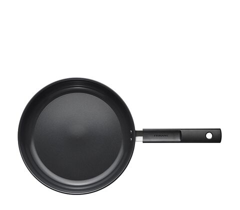 Fiskars Hard Face stegepande sort Ø28 cm