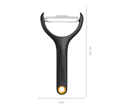 Fiskars Functional Form grøntsagsskræller sort
