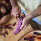 Fiskars Functional Form skrællekniv med roterende blad sort