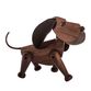 Architectmade Bobby træhund valnød 13 cm