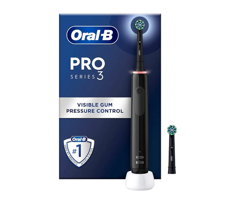 Oral-B Pro 3000 CrossAction eltandbørste sort