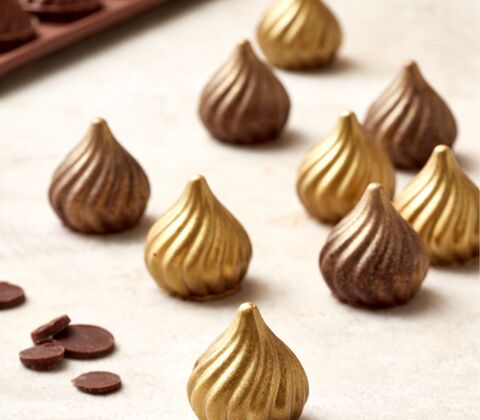 Silikomart chokoladeform flamme