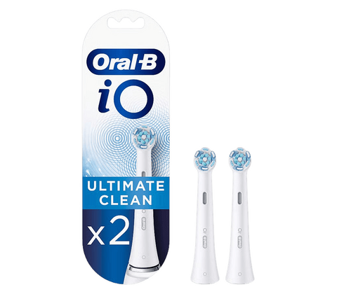 Oral-B iO Ultimate Clean tandbørstehoved 2 stk.