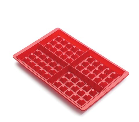 Lékué vaffelform i silikone til ovn 20x18,6 cm 2 stk.