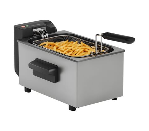 Tristar frituregryde rustfrit stål 3 liter 2000 watt