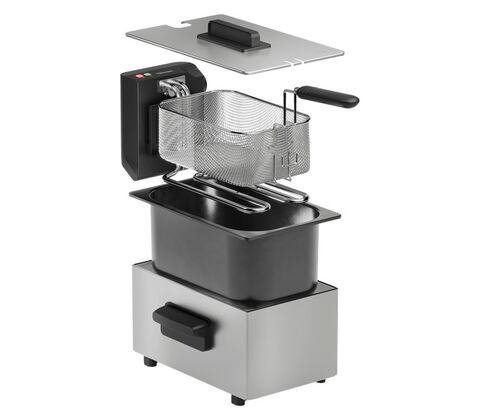Tristar frituregryde rustfrit stål 3 liter 2000 watt