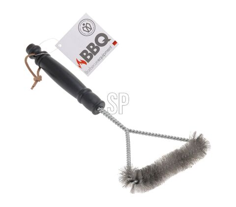 Grillbørste rustfrit stål L 30 cm