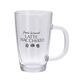 Glas gennemsigtig 2 stk. 240 ml H 15 cm