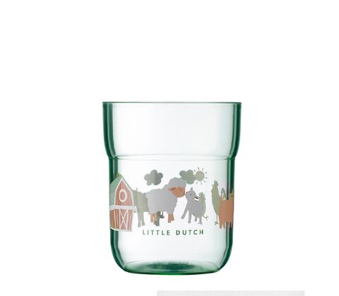 Mepal Mio Little Farm glas grøn 250 ml