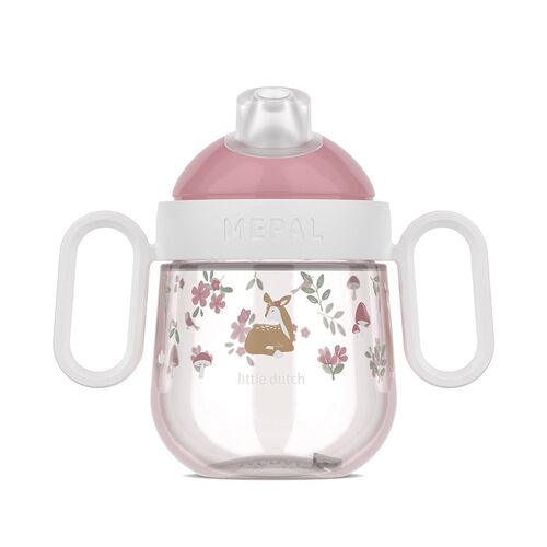 Mepal Mio Fairy Garden babykrus non drip rosa 200 ml