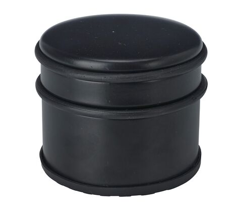 Dørstopper sort Ø 9 cm