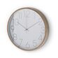 Vægur træ-look hvid urskive Ø30 cm